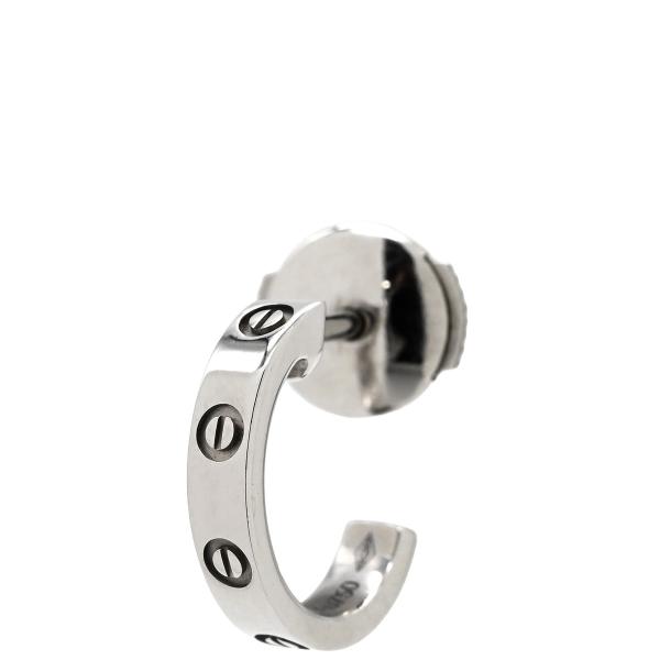 Cartier（カルティエ） ピアス ラブ LOVE 片耳ピアス シルバー WG