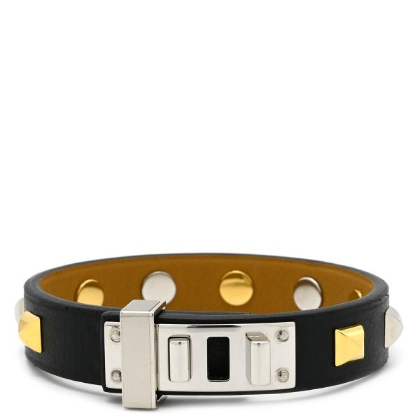 アン・ドゥムルメステール ブラック レザー　スクエア ブレスレット Ann Demeulemeester（ブレスレット）のフリマアイテム一覧