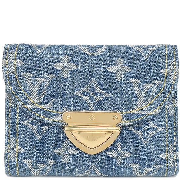 LOUIS VUITTON（ルイ・ヴィトン） 三つ折り財布 モノグラムデニム