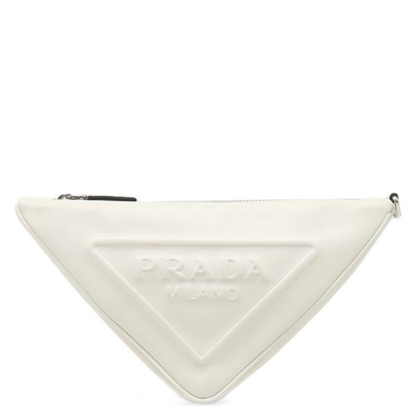 PRADA（プラダ） クラッチバッグ トライアングル クラッチ レザー