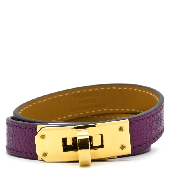 HERMES（エルメス） ブレスレット ケリードゥブルトゥール GP パープル