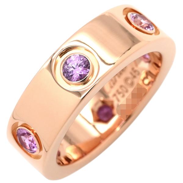 LOVE（Cartier） カルティエ リング 指輪 ラブ ラブリング ピンク