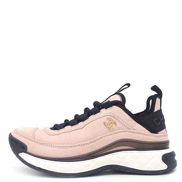 CHANEL（シャネル） スニーカー マトラッセ柄 ソール スウェード