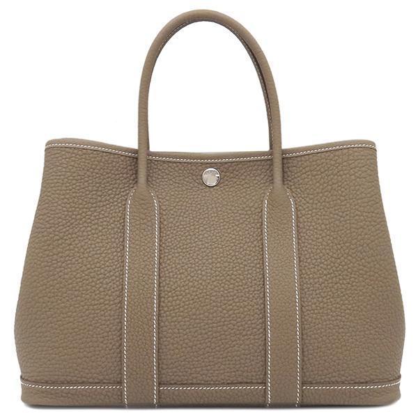 【美品】エルメス ガーデンパーティ TPM ネゴンダ エトゥープ トートバッグ ガーデンパーティー エルメス トートバッグ TPM ネゴンダ グレー