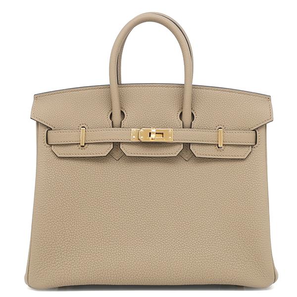 Birkin エルメス ハンドバッグ バーキン 25 トゴ ベージュ ベージュ