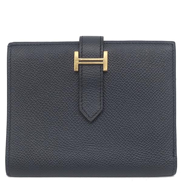 HERMES（エルメス） 二つ折り財布 ベアン ベアンコンパクト ヴォー 