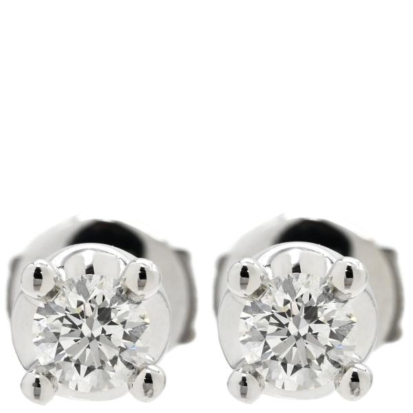 BVLGARI（ブルガリ） ピアス コロナ ダイヤ シルバー ホワイトゴールド