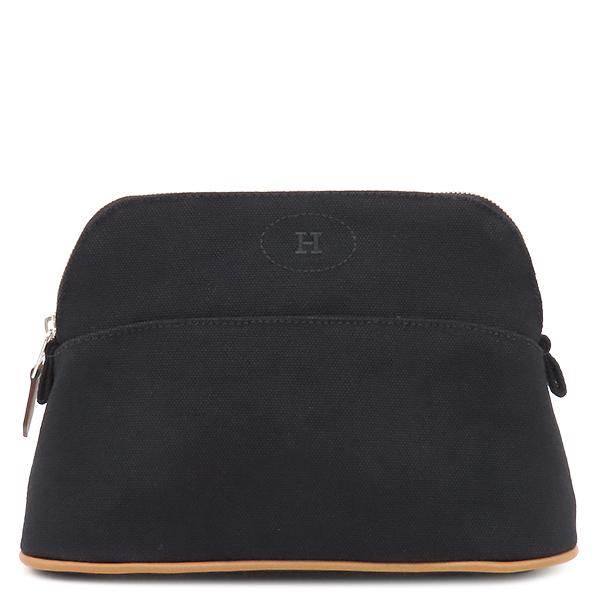 エルメス ポーチ ボリード ブラック HERMES（エルメス） ポーチ ボリード ボリードポーチ ミニ コットン