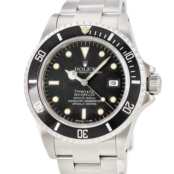 ROLEX（ロレックス） 【3年保証】 シードゥエラー ティファニー ダブル