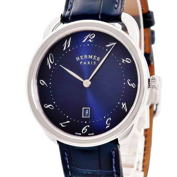 HERMES（エルメス） 【3年保証】 アルソー GM AR7Q.810 ブルー