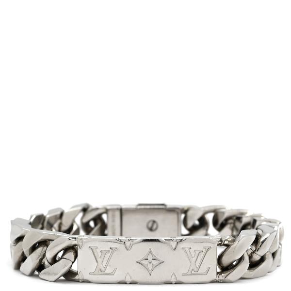 ルイヴィトン M00270 ブレスレット シルバー  LOUIS VUITTON ブラスレ・チェーンモノグラム ルイヴィトン M00270 ブレスレット ブラスレ・チェーンモノグラム