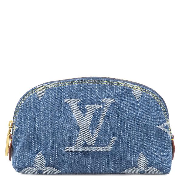 LOUIS VUITTON（ルイ・ヴィトン） 化粧ポーチ モノグラムデニム