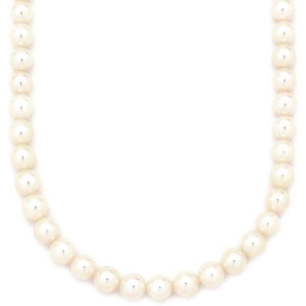 TASAKI✨アコヤ パールネックレス 本真珠 約5.5〜5.8㎜ シルバー 白 タサキ ネックレス あこやパール 5.5-6.0mm ホワイト パールホワイト