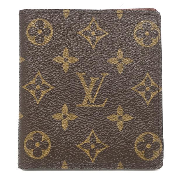 ✅【美品】メンテ済み　ルイヴィトン　モノグラム　ポルトパピエ　二つ折り財布 LOUIS VUITTON（ルイ・ヴィトン） 二つ折り財布 モノグラム ポルトビエ