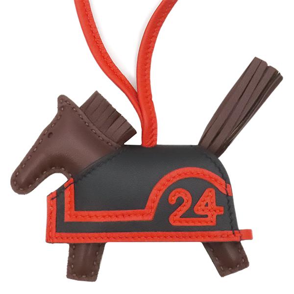 m*k様 エルメス バッグチャーム ロデオ [ロベオ24] PM ブラック 黒H HERMES（エルメス） バッグチャーム ロデオ ロデオ ロベオ24 PM