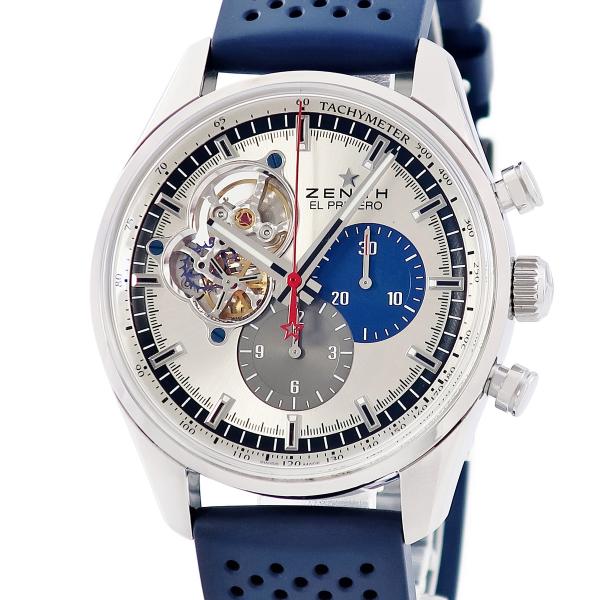内部点検済 ZENITH ゼニス エルプリメロ クロノマスター オープン 1969 ブティックエディション 03.2042.4061 21.C496 クロノグラフ 100m防水 黒 ブラック SS ステンレス メンズ 自動巻き【6ヶ月保証】【腕時計】【中古】 ibe7171_240500544837