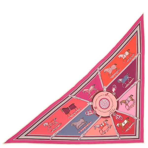 HERMES（エルメス） ストール カレ カレ90 トライアングル ジェアン