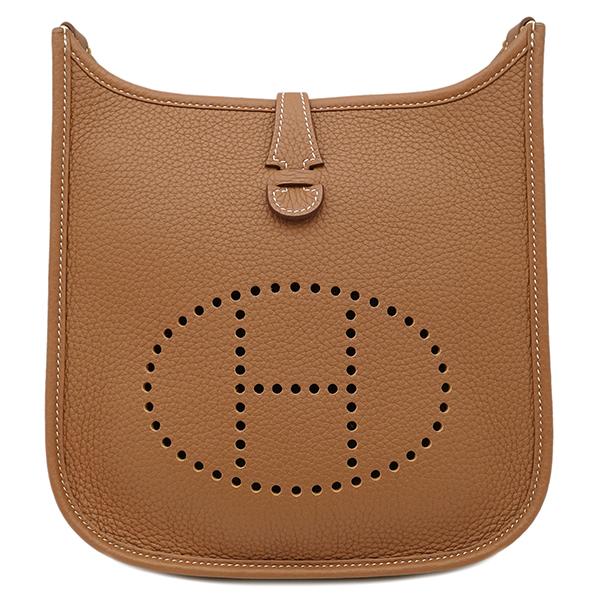 エルメス　HERMES　エヴリン　ベージュ/ブラウン ショルダーバッグ HERMES（エルメス） ショルダーバッグ エヴリン エヴリン 23 トリヨン