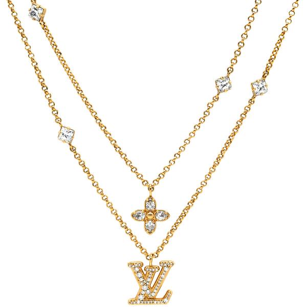 LOUIS VUITTON（ルイ・ヴィトン） ネックレス レディ LV GP ゴールド