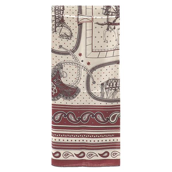 HERMES（エルメス） ストール カレ カレ140 カレジェアン カシミヤ