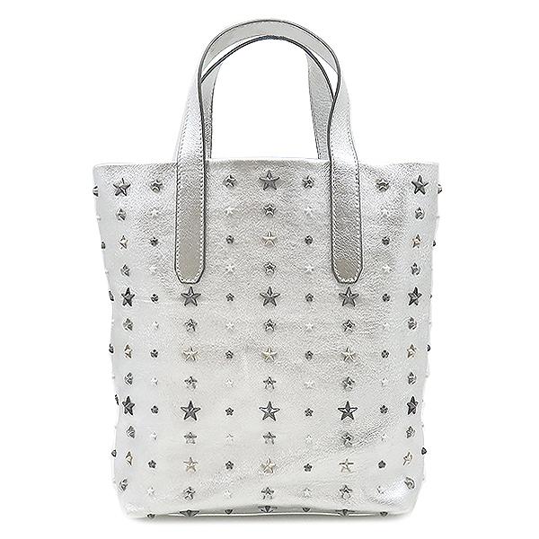 JIMMY CHOO（ジミーチュウ） 2WAYバッグ ソフィア レザー シルバー 