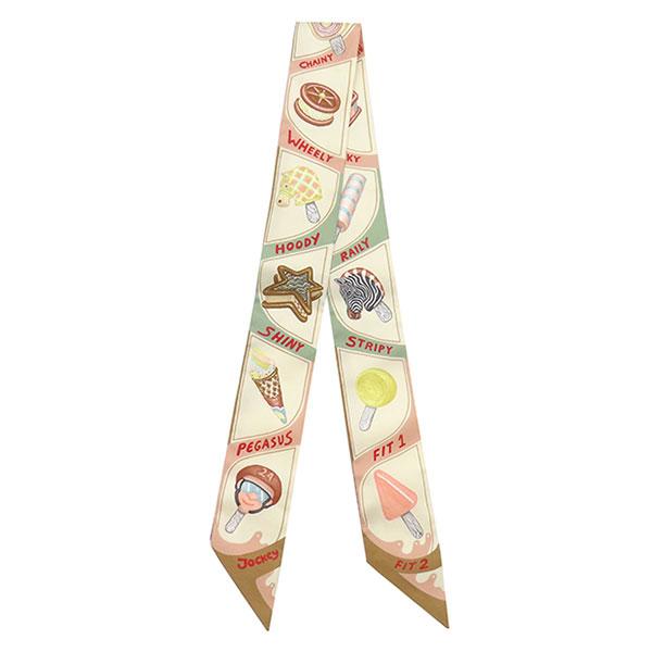 HERMES（エルメス） スカーフ ツイリー ツイリー シルク マルチカラー