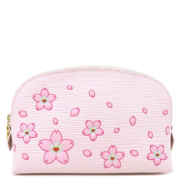美品 ルイヴィトン エピ ポシェット コスメティック ポーチ 化粧ポーチ 正規品 LOUIS VUITTON（ルイ・ヴィトン） ポーチ エピ LV×TM ポシェット
