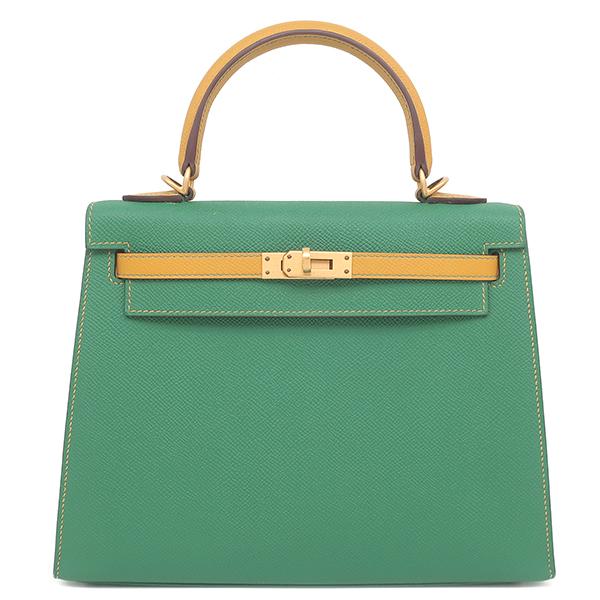 Kelly エルメス 2WAYバッグ ケリー ケリー25 外縫い ヴォーエプソン