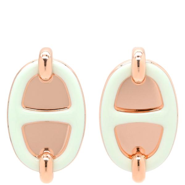 ❤お得なお品❤マイヨンへアスティック ピンクｘグリーン 髪飾り 簪 エルメス HERMES（エルメス） ピアス マイヨン ミニマイヨン GP グリーン