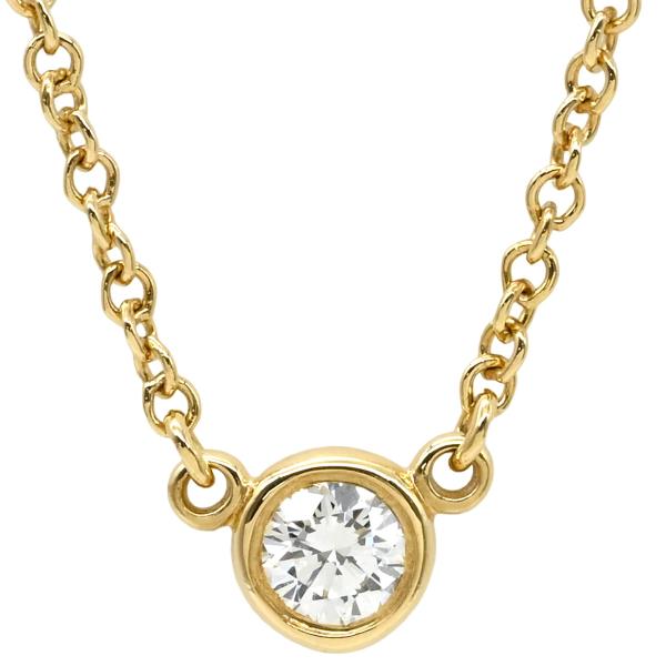 ティファニー バイザヤードネックレス AU750 ペンダント YG TIFFANY&Co.（ティファニー） ネックレス バイザヤード バイザヤード
