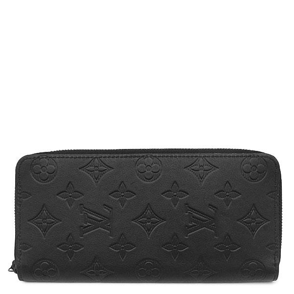 ルイヴィトン モノグラム シャドウ ジッピーウォレット 長財布 黒 ブラック LOUIS VUITTON（ルイ・ヴィトン） 長財布 モノグラムシャドウ ジッピー