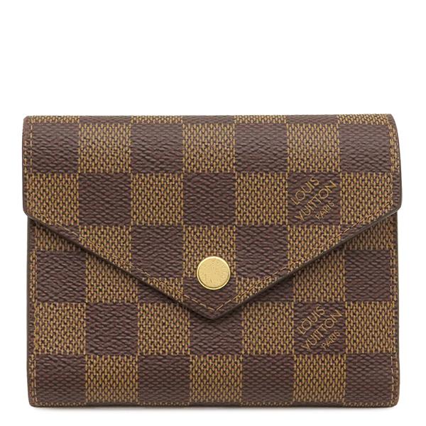 ▪︎極美品▪︎ 三つ折り財布　ルイヴィトン　ダミエ　ポルトフォイユ　ジョセフィーヌ LOUIS VUITTON（ルイ・ヴィトン） 三つ折り財布 ダミエエベヌ