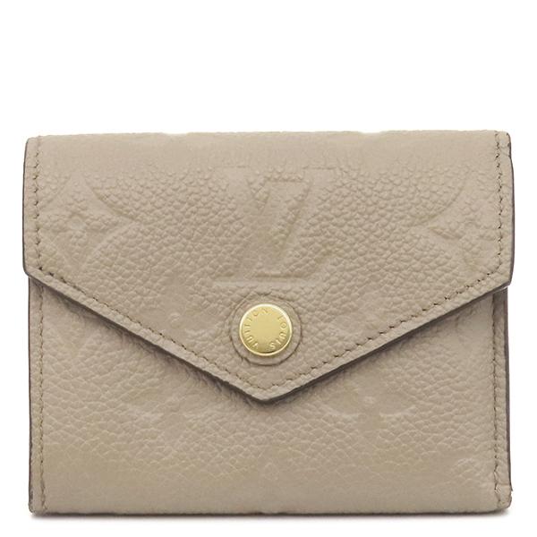 ルイヴィトン モノグラム アンプラント ポルトフォイユ ゾエ 三つ折り ベージュ LOUIS VUITTON（ルイ・ヴィトン） 三つ折り財布 モノグラムアン