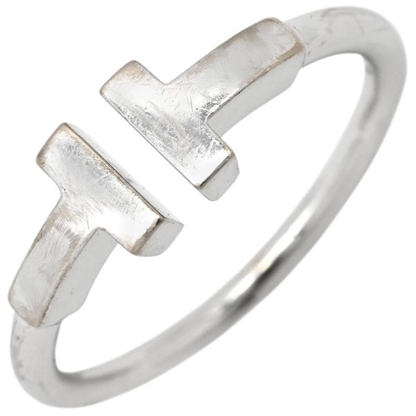 TIFFANY&Co.（ティファニー） リング 指輪 T T ワイヤー シルバー
