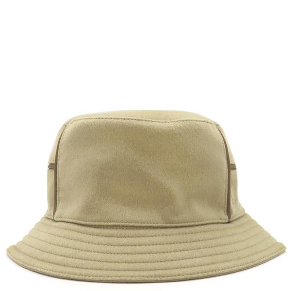 エルメス　バケットハット　59 HERMES（エルメス） ハット ラウル ライン バケットハット カシミヤ