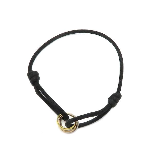 カルティエ Cartier ブレスレット トリニティ コード スリーカラー 黒 K18yg K18pg K18wg 中古 Houbidou 心斎橋店 通販 Yahoo ショッピング
