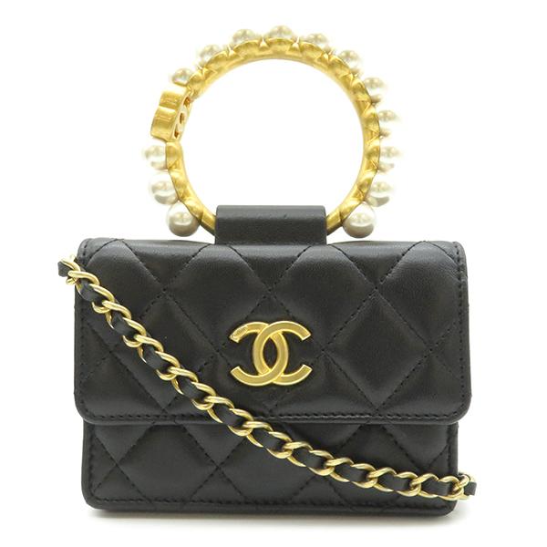 マトラッセ シャネル 2WAYバッグ パールハンドル ミニマトラッセ