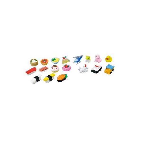 ガチャガチャ景品 カプセルトイ ガチャMIXバラエティけしごむ 50個 48mmガチャカプセル入りおもちゃ 子供用 販促品 景品