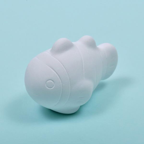お絵描き陶器 クマノミ 絵付け 陶器 10個単位販売 手作り工作キット 絵付けキット