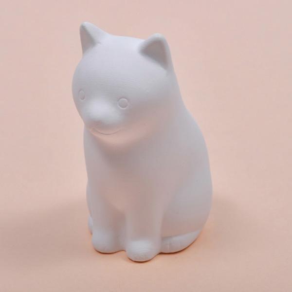 お絵描き陶器 犬 柴犬 絵付け 陶器 10個単位販売 手作り工作キット 絵