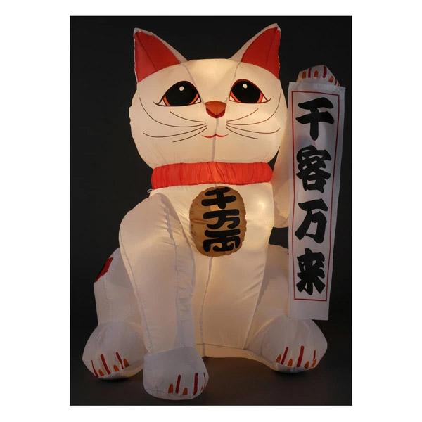 大型ディスプレイ エアブロー招き猫 Lサイズ 垂れ幕5種付き 215cm