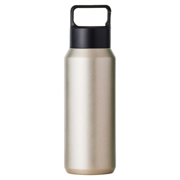 DECO+ 真空ステンレス炭酸ボトル 600ml シャンパンゴールド 0061-03 M43617 ギフト 贈り物 内祝い ギフト プレゼント お返し お歳暮 お中元