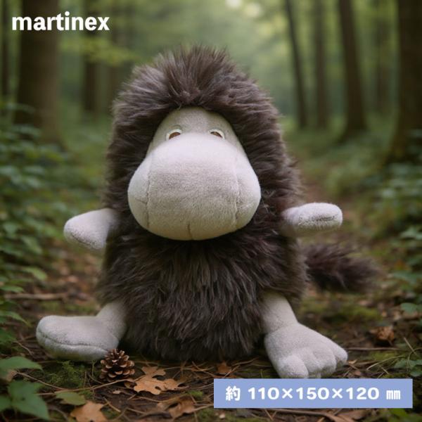 (レビュー特典あり) MOOMIN martinex もちもちぬいぐるみ ご先祖様 MNX330250 人形 ぬいぐるみ