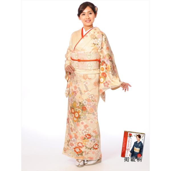 梅乃【108】正絹　訪問着　フルセット　裄70 七五三　お宮参り　結婚式　作家 七五三や卒業式の正絹訪問着レンタル、お宮参り入学式にも人気の