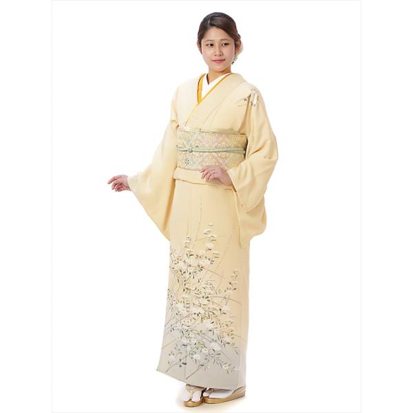 単衣　訪問着　フルセット　着物　正絹　結婚式　お祝い　三越　N4 楽天市場】【レンタル】 訪問着レンタル 着物レンタル 正絹 結婚式