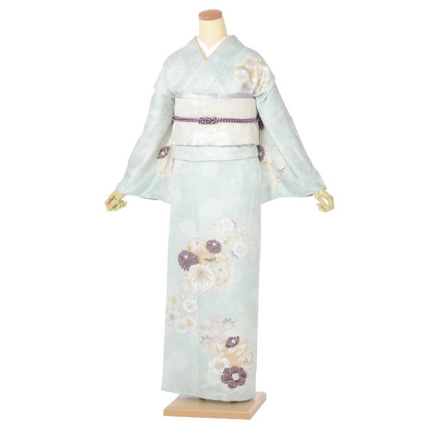 訪問着 レンタル フルセット  AD573 着物 トールサイズ ゆったり 訪問着レンタル レンタル訪問着 着物レンタル レンタル着物 ホウモンギ ほうもんぎ 正絹 爆買