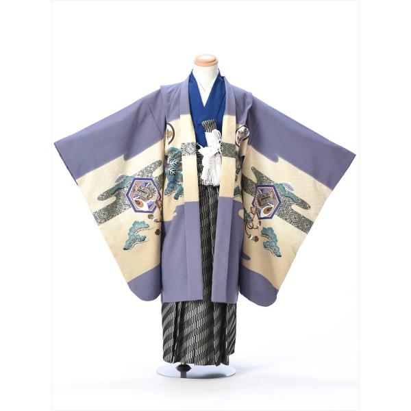 七五三レンタル 5歳男児七五三AO5055/七五三着物/レンタル七五三/753レンタル/袴セット/七五三/５歳/五歳/羽織袴/撮影用衣裳/5歳男の子/5才/男児着物/鼠灰/鷹/往復送料無料/ ●必ず下の商品情報を表示いただきご予約状況をご確...