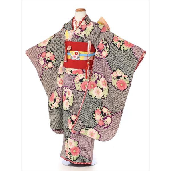 七五三レンタル 七歳女児七五三AP7024 女の子七五三 レンタル七五三  七五三着物  753レンタル  絞り調  黒  七五三 ７歳  七歳  7歳女の子 往復送料無料 ●必ず下の商品情報を表示いただきご予約状況をご確認ください。↓↓↓...