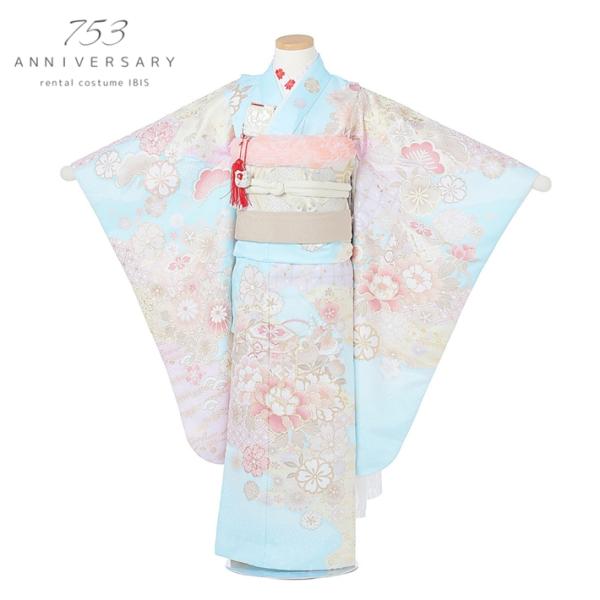 七五三 7歳 着物 レンタル 七歳 女児 花ひめ AP7212 七五三着物 女の子 七五三 レンタル七五三 753レンタル 着物レンタル 七五三 七才 7歳女の子 爆買