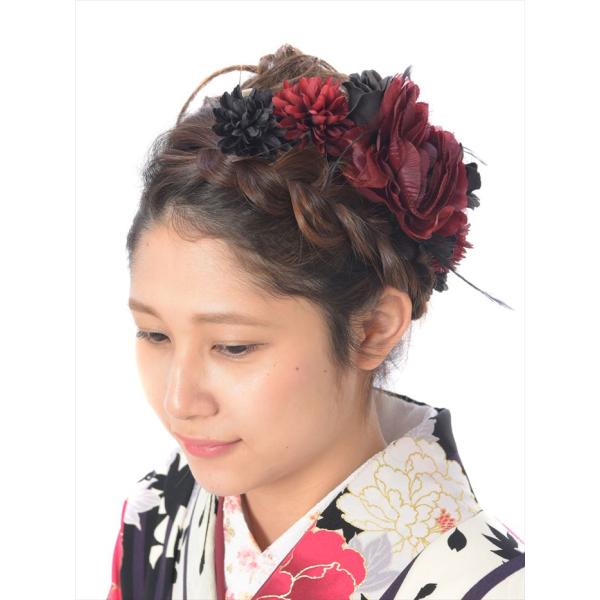 髪飾りレンタル8BI03着物レンタルオプション【成人式】【結婚式】【結納】【パーティ】［ヘアアクセサリー］［ヘッドドレス］［レンタル髪飾り］